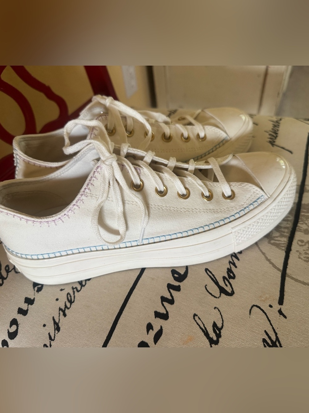 Converse Chuck Taylor All Star Oxford Platform Sneaker - Women's Size 9.5